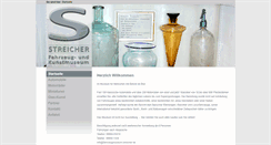 Desktop Screenshot of fahrzeugmuseum-streicher.de
